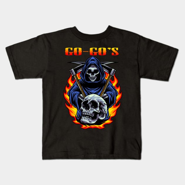 LETS GOS BAND Kids T-Shirt by Roxy Khriegar Store